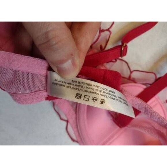 Adore Me Women's Bettie Contour Balconette Bra Pink 36A - Picture 5 of 5